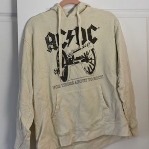 AC/DC extra large sweatshirt hoodie